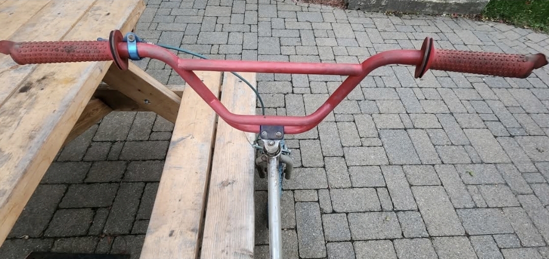 Bent fork detail