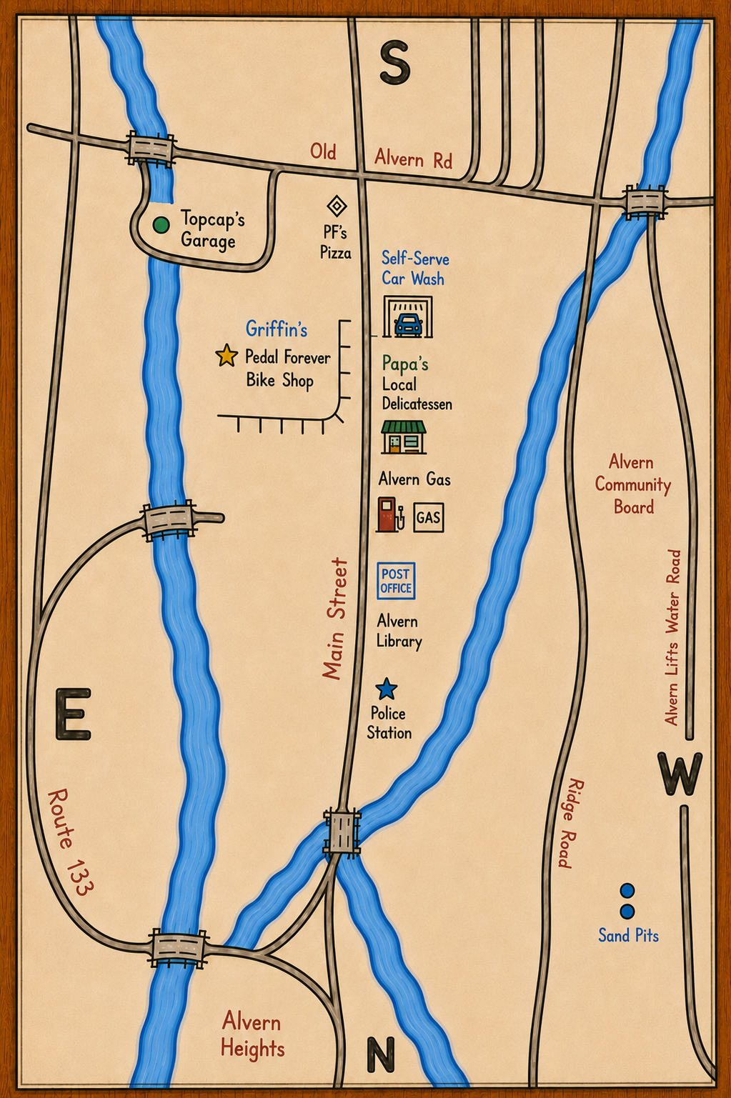 Alvern Heights Map